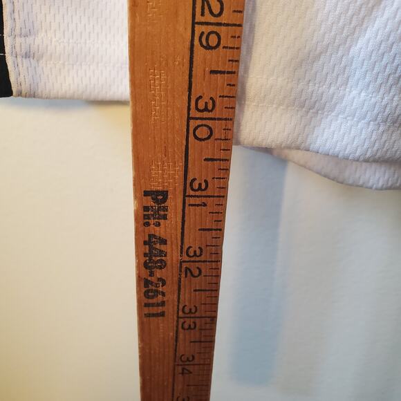 Beverly Hills Basketball Jersey Stitched O White Mens Size M Unilete Dbl Side - Picture 8 of 8